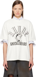 Rhude White 'Knuckleheads' T-shirt