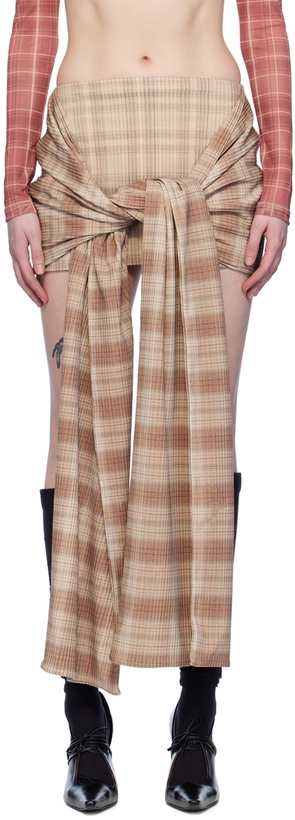 Photo: Raga Malak Brown Romeo Dead Miniskirt