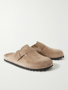 Officine Creative - Agora Suede Clogs - Neutrals