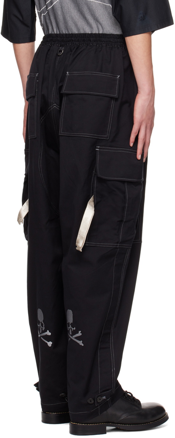 mastermind JAPAN Black Easy Cargo Pants