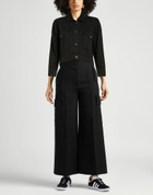 Shoe Womens Denim outerwear in Black
