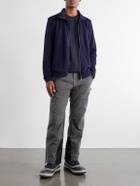 SEASE - Explorer Wool-Blend Zip-Up Ski Mid-Layer - Blue