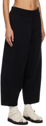 Cordera Black Elasticized Lounge Pants