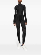 Reebok LTD Black Baselayer Mesh Jacquard Leggings