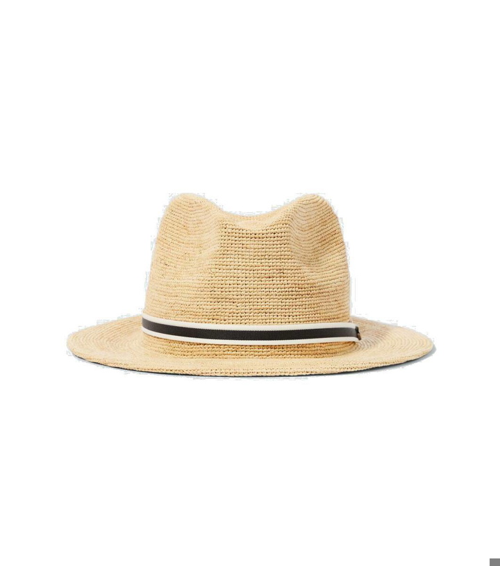 Photo: Borsalino Argentina crochet raffia Panama hat