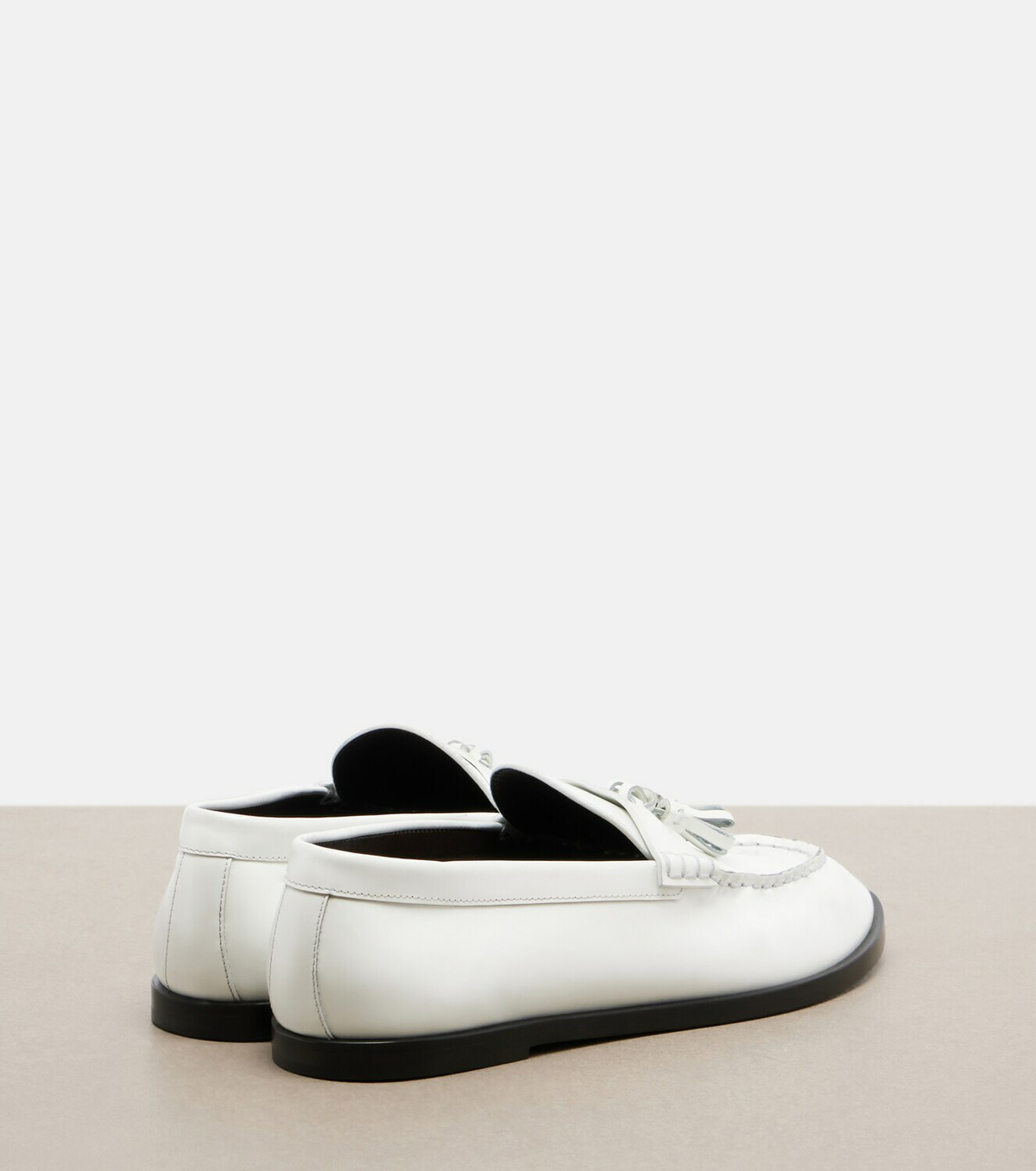 The Row Mens leather loafers