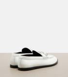 The Row Mens leather loafers