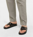 Jimmy Choo - Rowan leather thong sandals