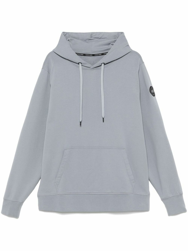 Photo: Canada Goose Logo-Patch Drawstring Hoodie
