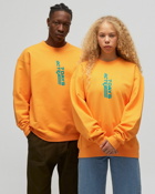 7 Days Active Malone Crewneck Orange - Mens - Sweatshirts