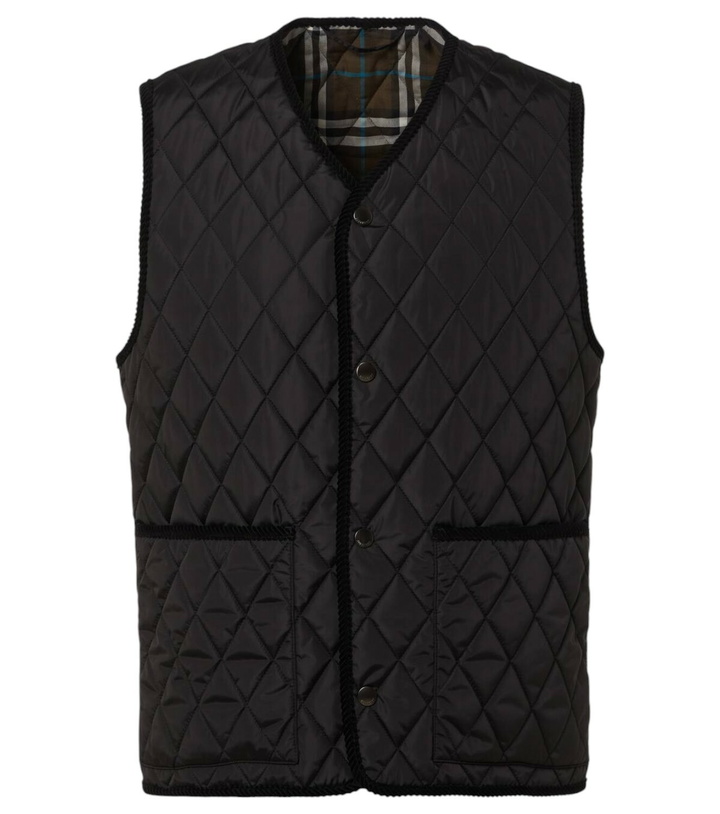 Photo: Burberry Quilted vest