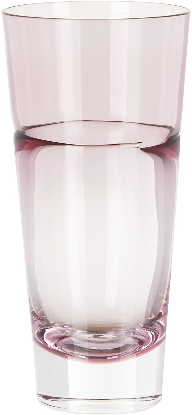 SGHR Sugahara Pink Duo Tumbler Glass, 9.5 oz