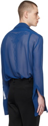 ARTURO OBEGERO SSENSE Exclusive Blue Pedro Shirt