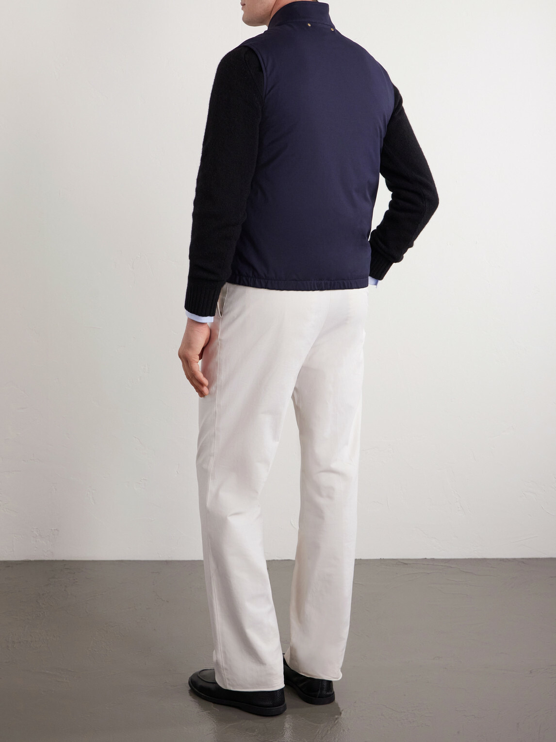 Paul Smith - Padded Wool Gilet - Blue