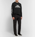 Givenchy - Printed Loopback Cotton-Jersey Sweatshirt - Men - Black