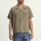 Visvim Men's Judd Short Sleeve Shirt in Brown