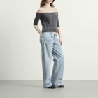Maison Margiela Women's Five Pocket Jeans in Ice Blue