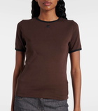 Courrèges Logo cotton T-shirt
