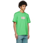 MSGM Green New Logo T-Shirt