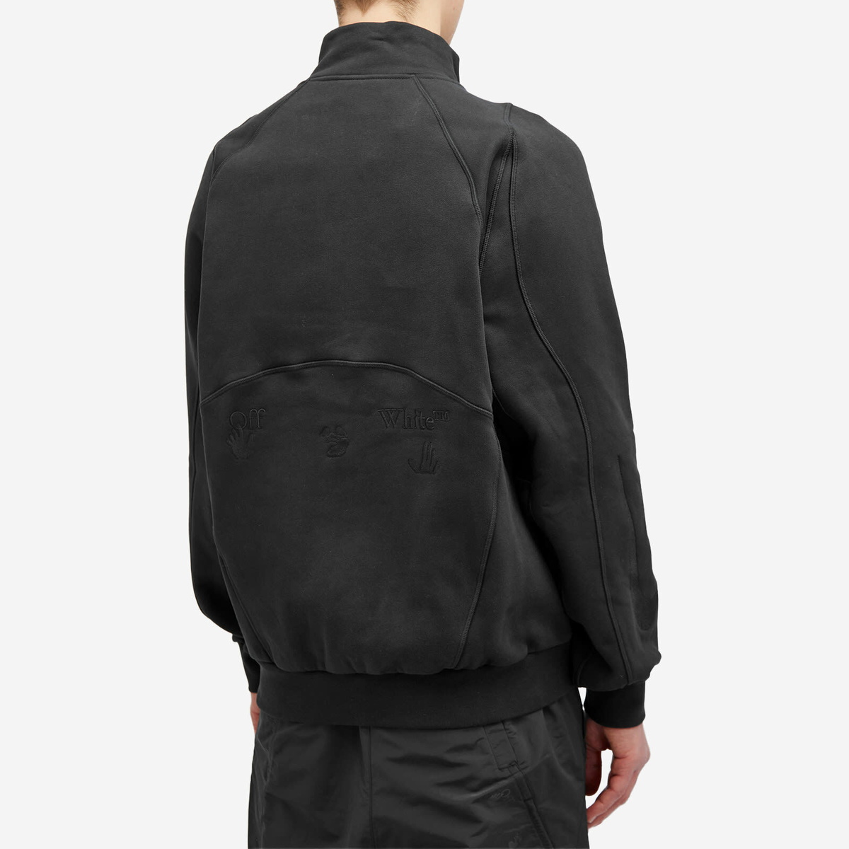 Nike Men's x OFF-WHITE Mc Track Jacket in Black Nike