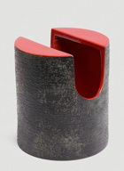 Cylindrical Vase in Red