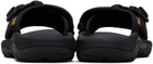 Teva Black Hurricane Verge Slides