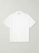 Altea - Hadley Seersucker Cotton Shirt - White