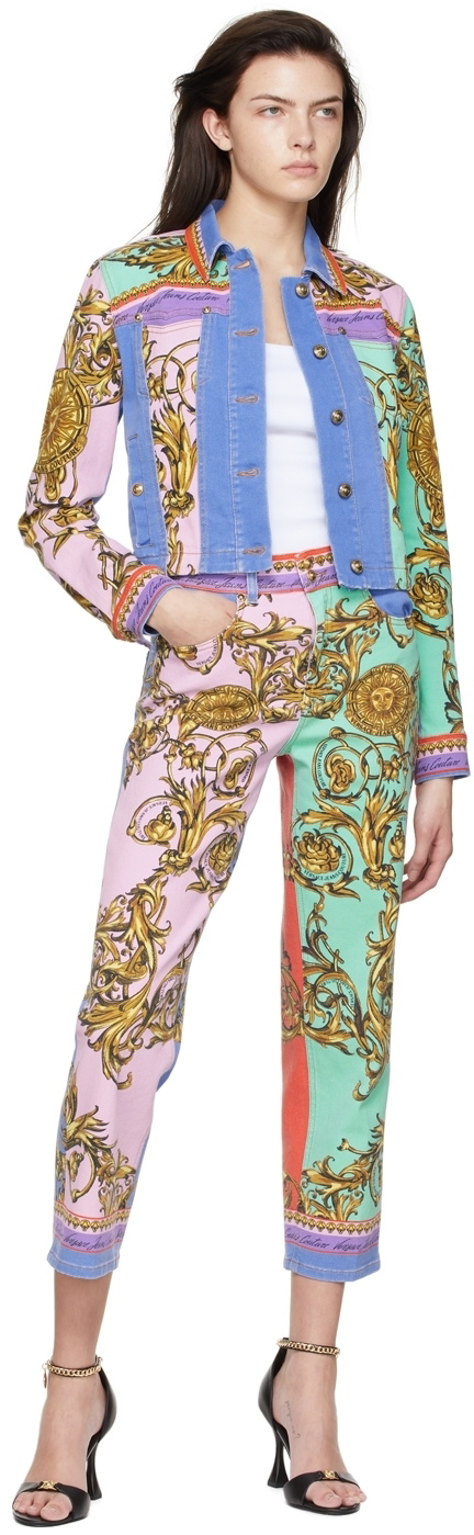 Buy Versace Jeans Couture Men Multicoloured Sun-Baroque Print