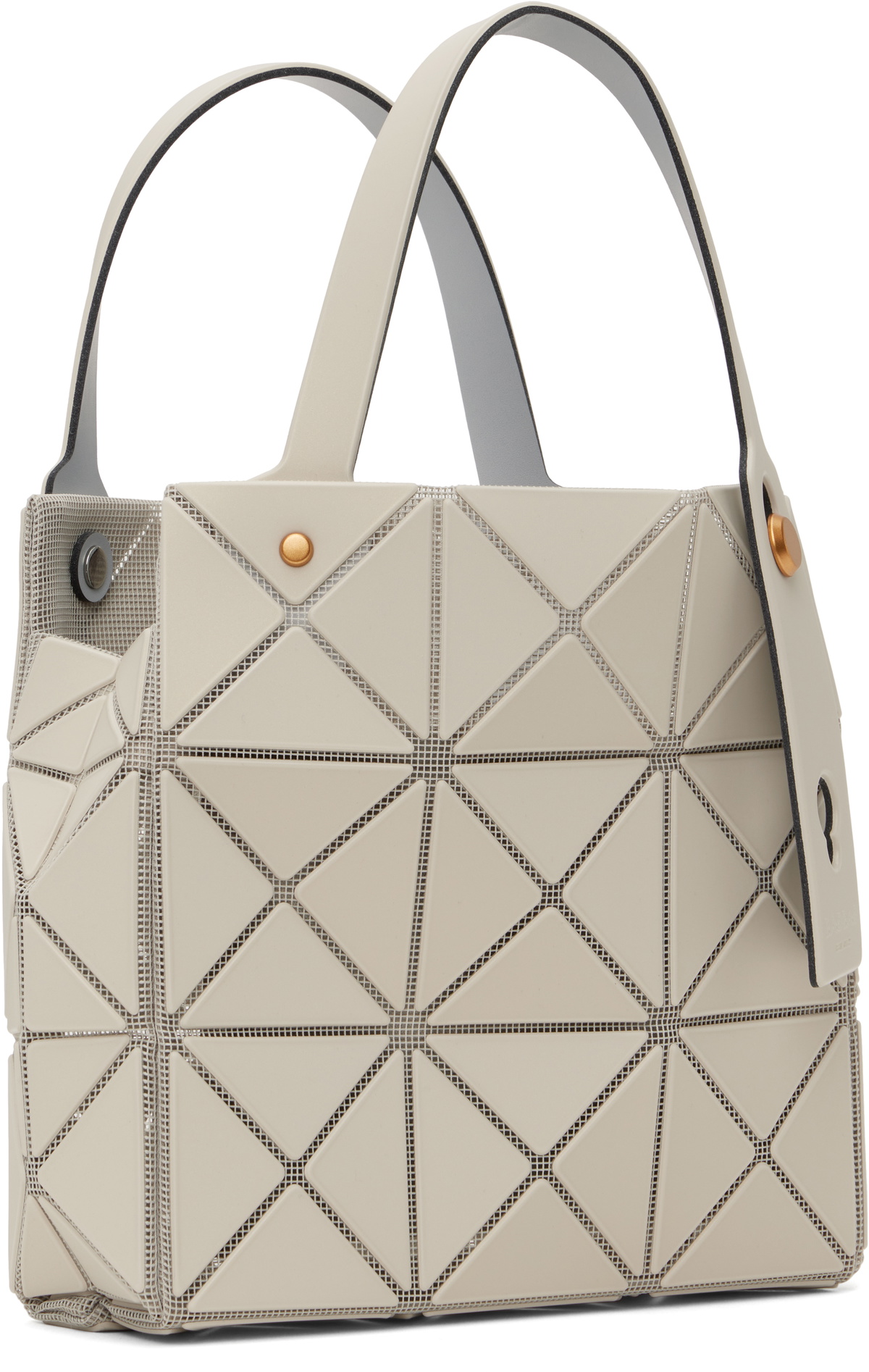バッグ BAO BAO ISSEY MIYAKE carat LIGHT BEIGE BAO BAO ISSEY MIYAKE Beige Carat Small Bag Bao Bao Issey Miyake