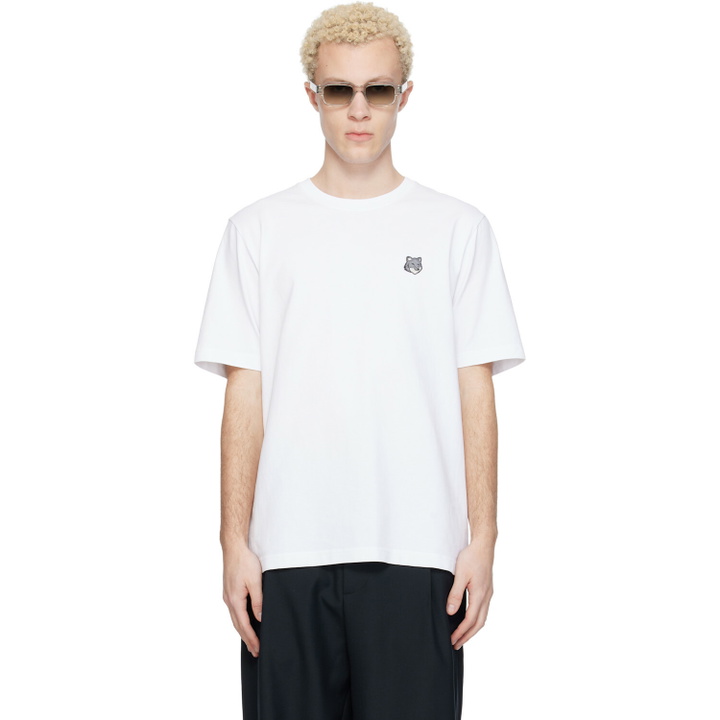 Photo: Maison Kitsuné White Fox Head Comfort T-shirt
