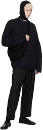 Cordera Black Oversized Sweater