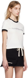 HALFBOY White Crystal-Cut T-Shirt