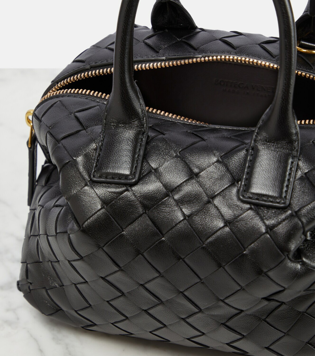 Bottega Veneta Bauletto Mini leather tote bag Bottega Veneta Bottega Veneta Bauletto Mini leather tote bag Bottega Veneta