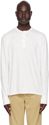 rag & bone White Classic Flame Henley