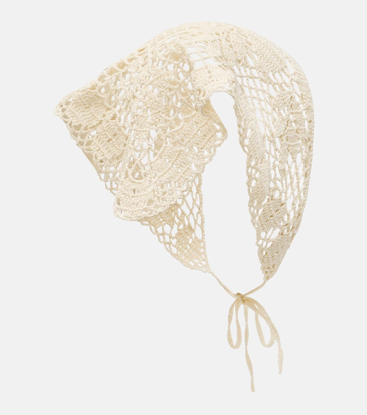 Magda Butrym Crochet cotton scarf