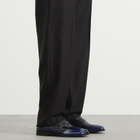 Maison Margiela Men's Collapsable Back Tabi Loafers in Pop Blue/Black