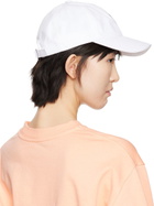 Maison Kitsuné White Gradient Fox Head Cap