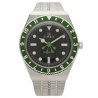 Timex x seconde/seconde/ Steel Q Sequel Top Ring Watch in Kermit 
