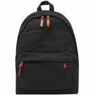 Polo Ralph Lauren Men's Canvas Backpack in Black