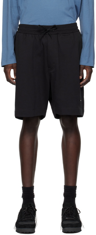 Photo: Y-3 Black Bonded Shorts