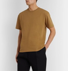 Bottega Veneta - Slim-Fit Mélange Cotton-Jersey T-Shirt - Brown