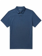 Derek Rose - Ramsay 1 Stretch-Cotton and TENCEL™ Lyocell-Blend Piqué Polo Shirt - Blue