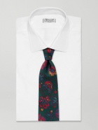 Drake's - HIM 8cm Floral-Print Silk Tie