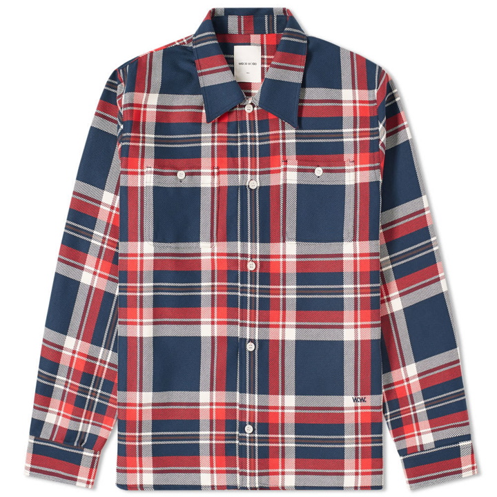 Photo: Wood Wood Franco Check Overshirt