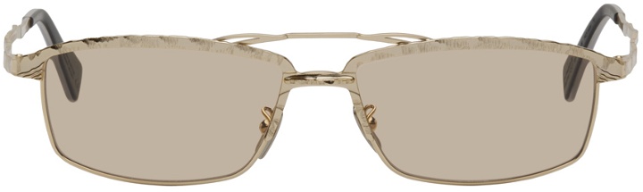 Photo: Kuboraum Gold H57 Sunglasses