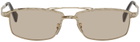 Kuboraum Gold H57 Sunglasses