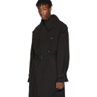 D.Gnak by Kang.D Black Classic Trench Coat