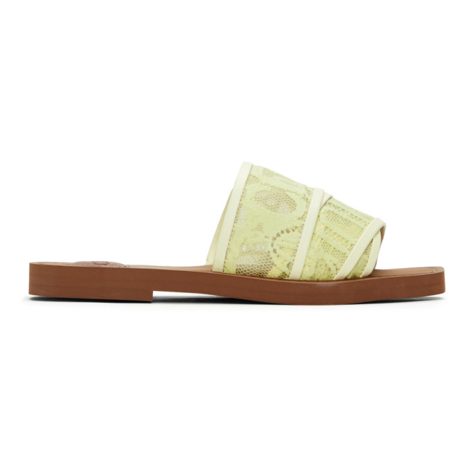 VIP【関税送料無料】希少 Chloe Woody Flat Mules Chloé - WOODY FLAT MULE | HBX - Globally Curated Fashion and