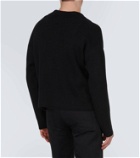 Ami Paris Ami De Cœur cotton-blend polo sweater