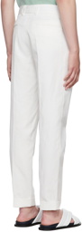 Harmony White Piero Trousers